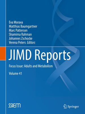 cover image of JIMD Reports, Volume 41